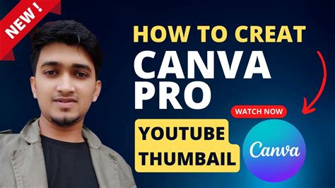 How To Create Youtube Video Thumbnail With Canva Pro Easy