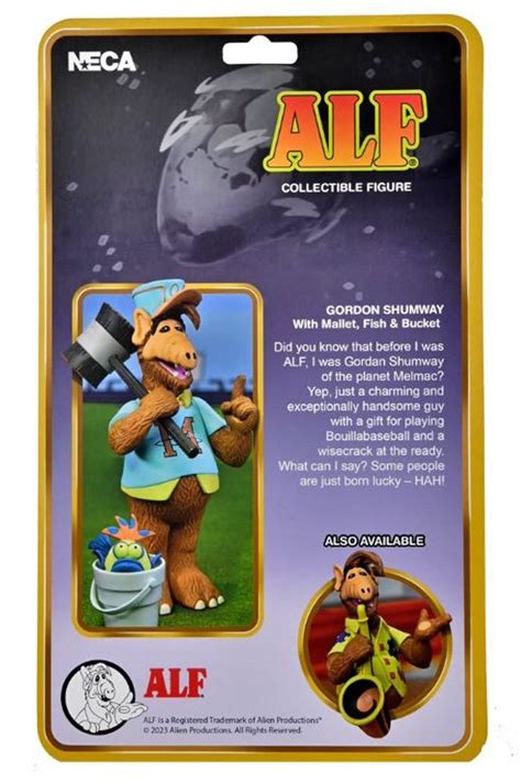 Baseball Alf Alf Neca Toony Classic 6 Action Figure Clarktoys