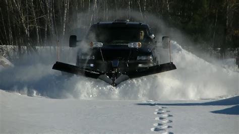 Snow Plowing 02 Silverado With Snowdogg Vxf95 04 Silverado With Western