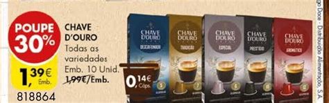 Promoção Cápsulas Pmáquina Nespresso Chave Douro Em Pingo Doce