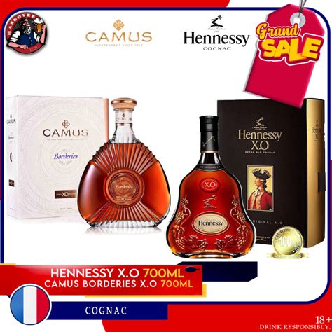 Hennessy XO 700ml Camus Borderies XO 700ml Cognac Bundle Lazada PH