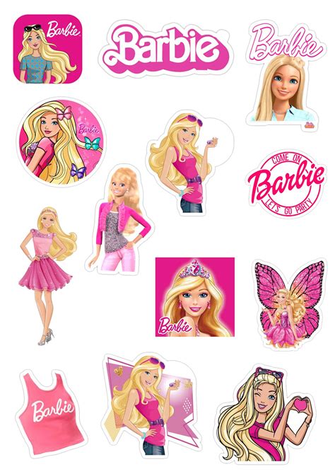 Barbie Stickers For Laptop Car Bike Phone Stickers Pcs Notebook