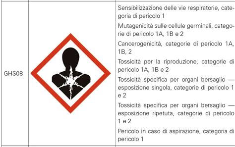 Pittogrammi E Simboli Di Pericolosit Ghs E Clp Insic