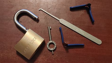 Cuff Lock Picking And Shimming A Handcuff Key Padlock Locksport Youtube