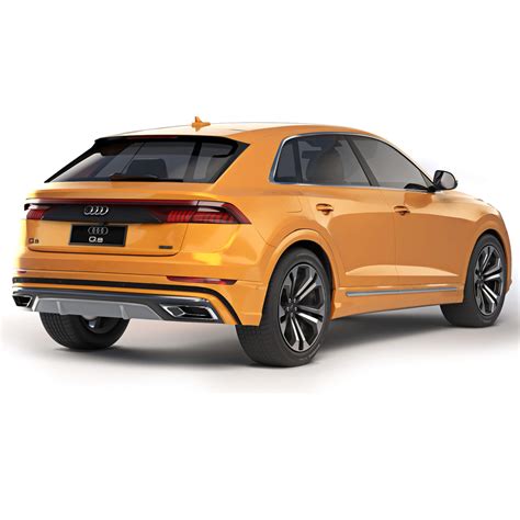 Audi Q8 2023 - 3D Model by podshyvalov