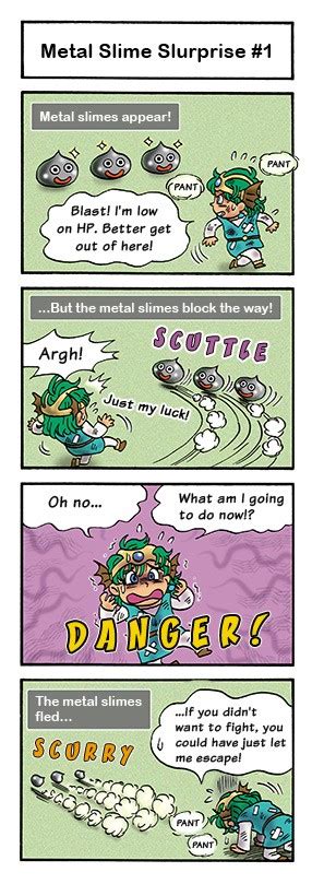 DS Official Comics Page 1 Dragon Quest IV DS Dragons Den Dragon