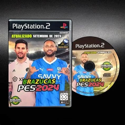 Pes 2024 Brazukas Ps2 Playstation 2 Play 2 By Xgamelive Cds