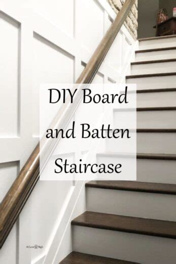 Diy Board And Batten Staircase