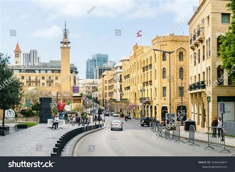 Beirut Lebanon 04082018 Beirut Downtown Old Stock Photo 2144510637