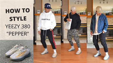 How To Style Yeezy 380 Pepper 3 Outfit Ideas Streetwear Fits