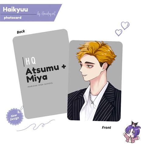 Jual Haikyuu Photocard Polaroid By Eternalvy Shopee Indonesia