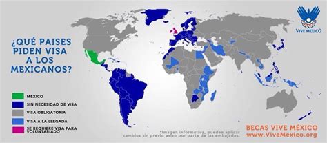 Países donde piden vida a mexicanos Becas mexico Paises Viva mexico