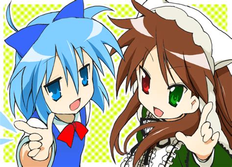 Cirno And Suiseiseki Touhou And 2 More Drawn By Rinroyal Danbooru