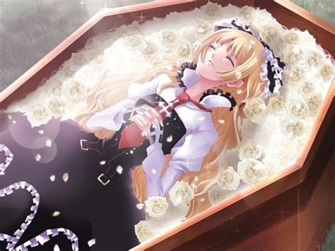 Anime Girl In Coffin