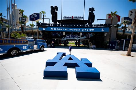 Dodgers showcase new center field plaza, pavilion renovations | by ...