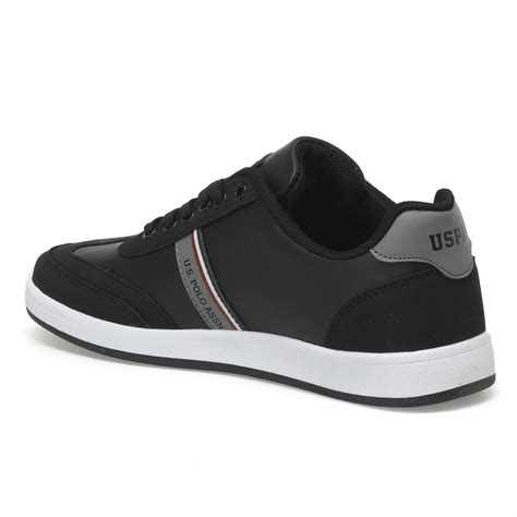 Us Polo Erkek Sneaker 101163728 U S POLO ASSN 2W KARES WT 2PR SIYAH