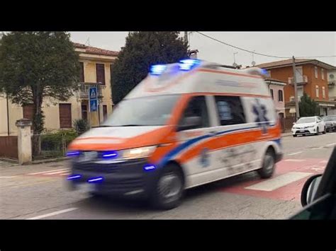 Very Rare Wail Ambulanza Antoniana Emergenza In Doppia Sirena