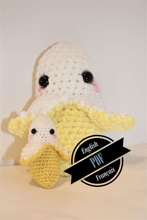 Amigurumi Bananas Crochet Pattern Etsy