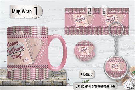 Happy Mothers Day Mug Wrap Sublimation Graphic By Lilianaart