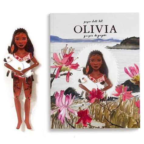 Olivia Paper Doll Kit Nbm Boutique Mnb