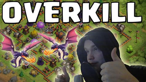 Maxed Drachen Overkill Clash Of Clans Let S Play Coc Deutsch