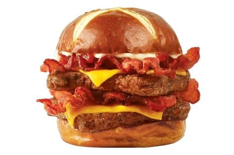 Wendy S Launches New Pretzel Baconator The Fast Food Post