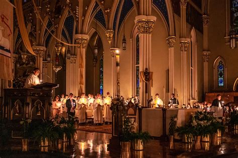 Holy Saturday Mass From The Basilica Of The Sacred Heart Thinknd