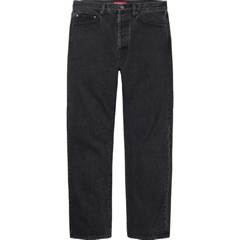 Stone Washed Black Slim Jean Spring Summer 2024 Supreme