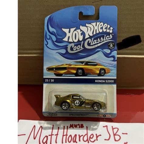 Hot Wheels Honda S2000 Cool Classics Series Gold Colour Shopee Malaysia