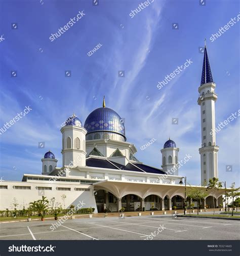 Mosque Penang Malaysia Masjid Abdullah Fahim Stock Photo 703214665