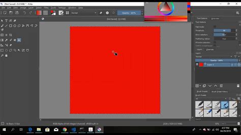 Learn Krita How To Use Line Tools Rectangle Tools And Ellipse Tools