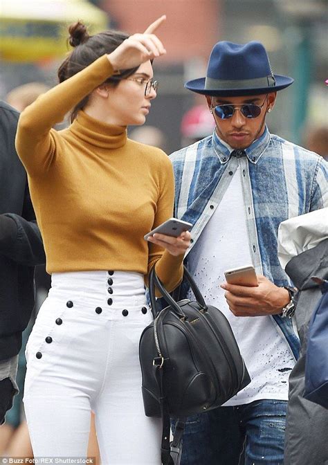 Kendall Jenner Steps Out With Lewis Hamilton In New York African