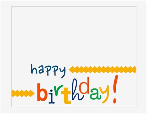 Geburtstagskarte Vorlage Word Erstaunlich Geburtstagskarten Layout