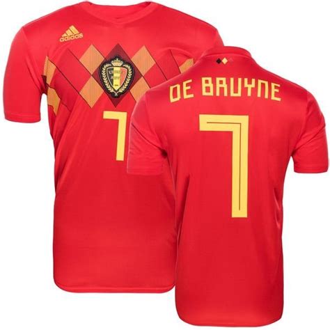 Belgique Maillot Domicile Coupe Du Monde De Bruyne Enfant