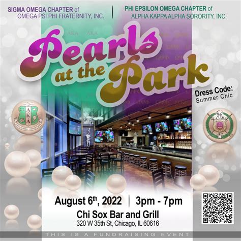 Alpha Kappa Alpha Omega Psi Phi Pearls At The Park Tickets