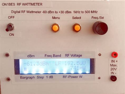 Digital Rf Wattmeter Oz Cpu