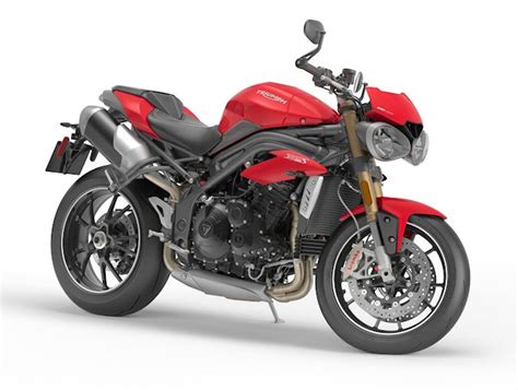 New 2016 Triumph Speed Triple In Diablo Red