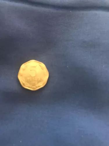 Monedas De 5 Pesos Chilenas Antiguas 10000 En Quilpue Valparaíso