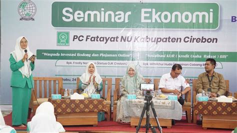 Fatayat Nu Cirebon Hati Hati Dengan Pinjol Ilegal Dan Investasi Bodong