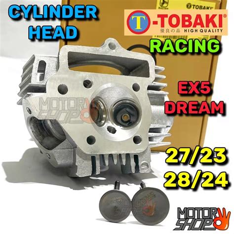 TOBAKI RACING EX5 DREAM CYLINDER HEAD RACING ASSY 27 23 28 24 TAIWAN 24