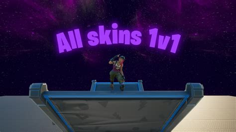 All Skins 1v1 New Weapons 7972 6446 6307 By H4zrd Fortnite Creative