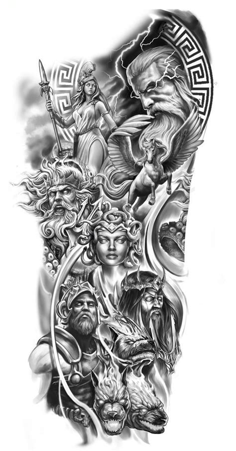 An Image Of Some Tattoos On The Back Of Someone S Arm With Images Of