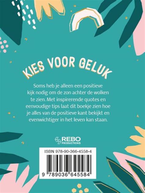 Positiviteit Voor Elke Dag Rebo Productions Boek 9789036645584 Bruna