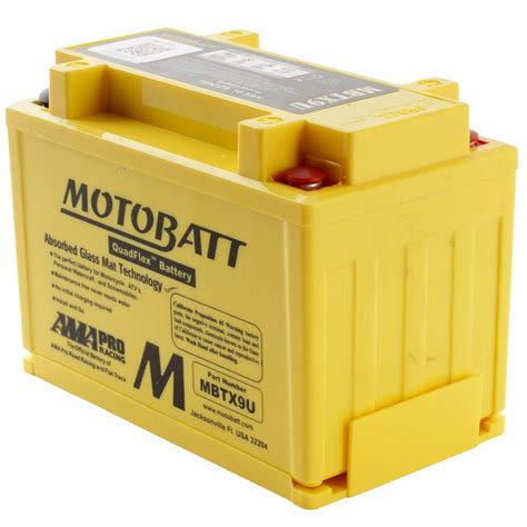 Motobatt MBTX9U MOTOBATT QUADFLEX 12V BATTERY At MotoPowerParts Australia