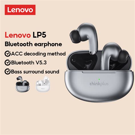 Value Choice Lenovo Lp Bluetooth Earphones D Stereo Noise Canceling