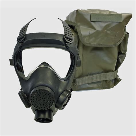 Polish Surplus Gas Mask Mp5 With Filter And Transport Bag General