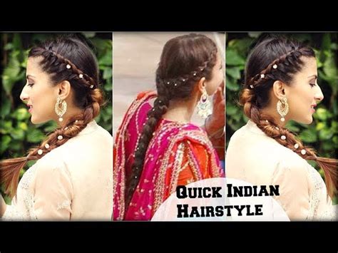 Traditional Indian Hairstyles For Women