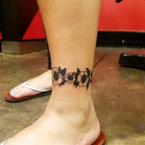 50 Remarkable Ankle Bracelet Tattoo Designs [2020 ] Sheideas