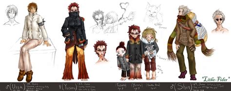 Aburame Clan Members 2 by Lithe-Fider on DeviantArt