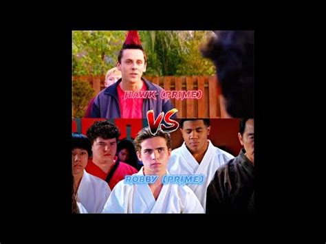 Hawk Prime Vs Robby Prime From Cobra Kai Cobrakai Vs Hawk Robby